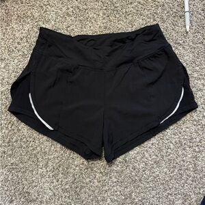 ZYIA Black Mesh Energy Shorts